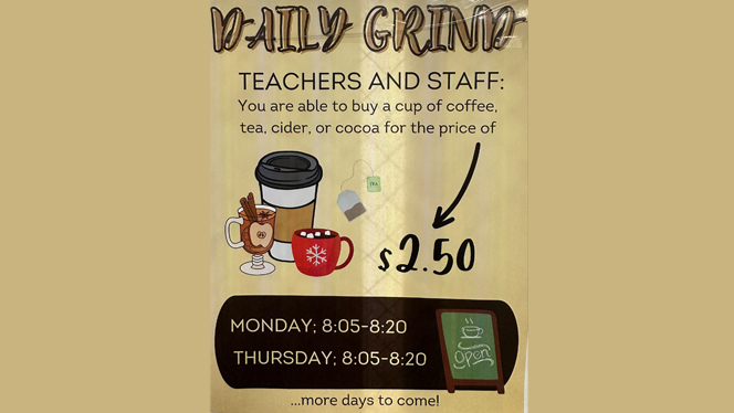 Daily Grind flyer.