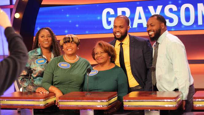 Grayson family on Family Fued