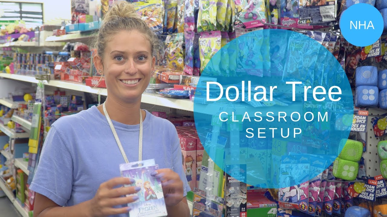 Teacher's Lounge Video - Dollar Store Classroom Setup