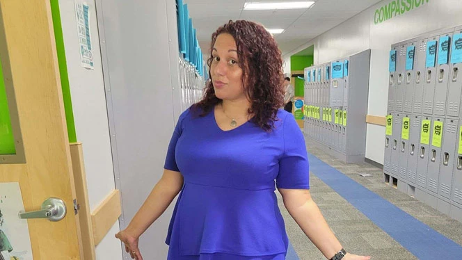 Eighth Grade Teacher Simonae Williams
