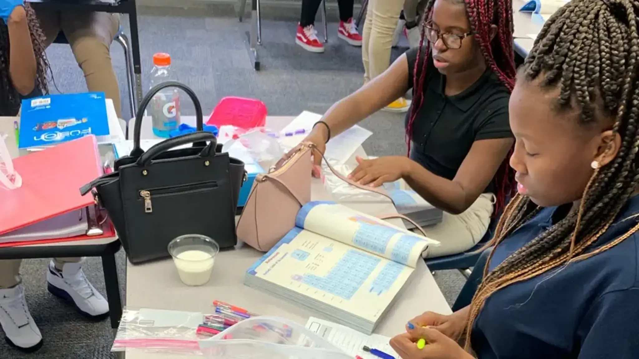 Apex Students Use the Scientific Method to Make Ice Cream
