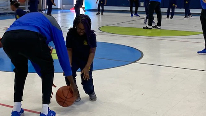 Hofstra player and student