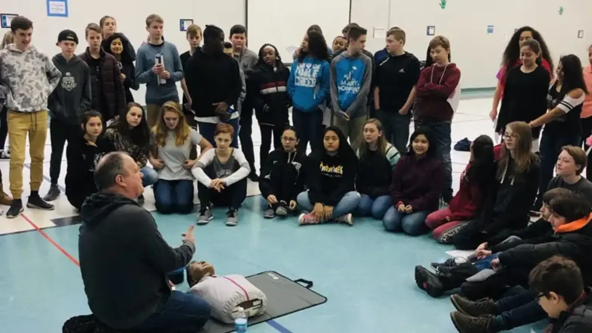 Walker Eighth-Graders Get CPR Certified
