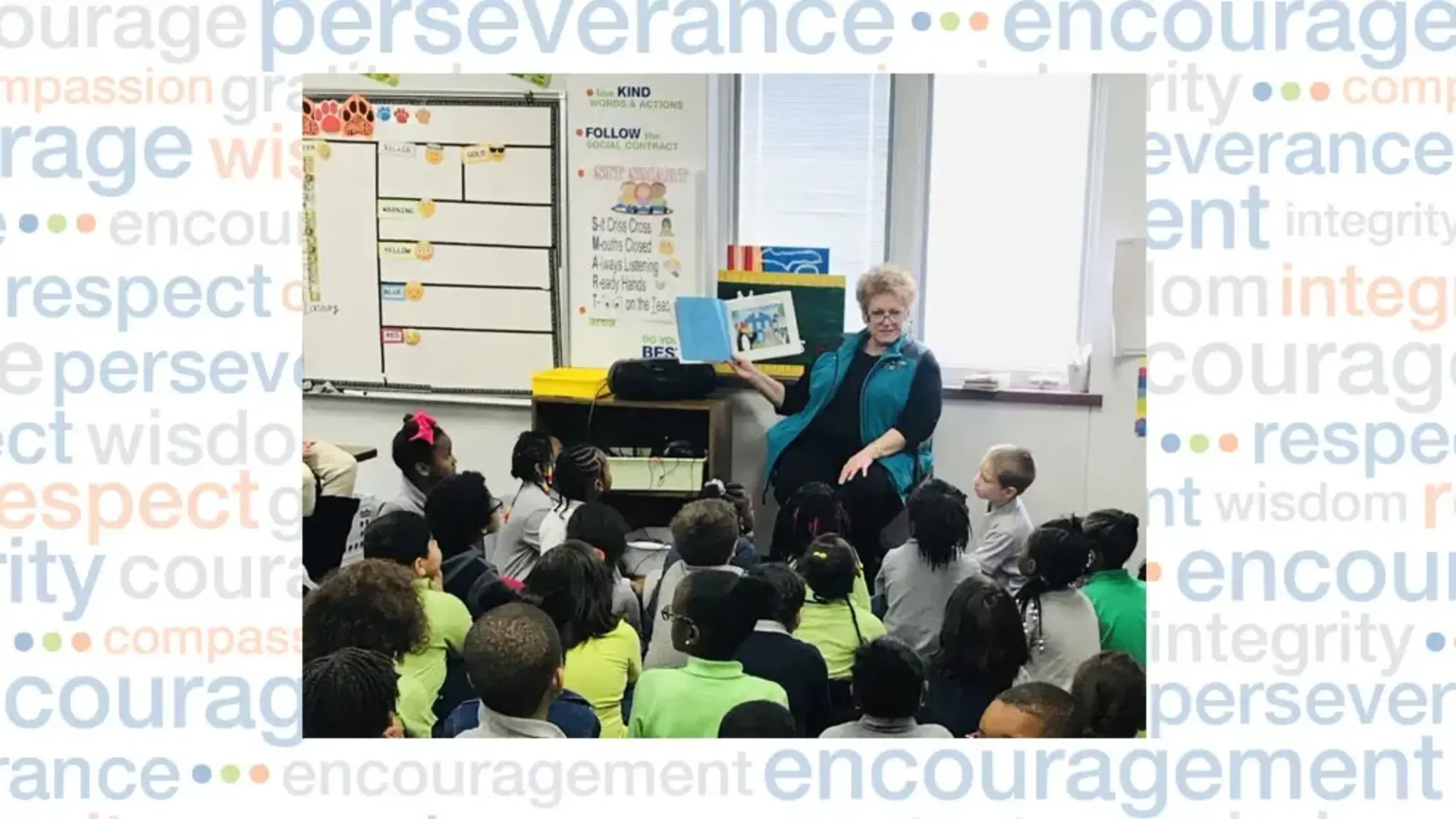 Special Guests Visit Prevail for National Reading Month