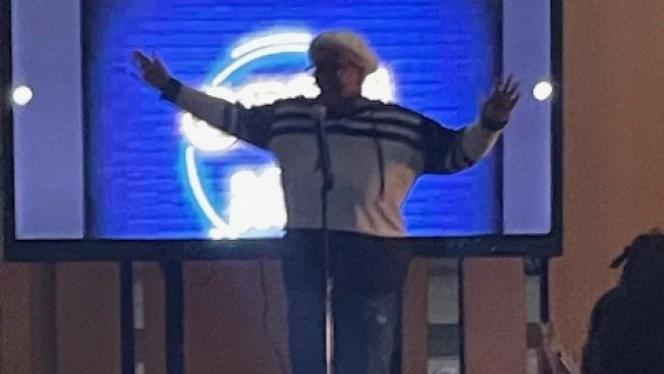 K-8 School in Gary: Aspire Charter Academy scholars participate in Open Mic Night.