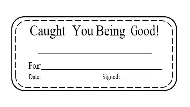 Caught You Being Good
