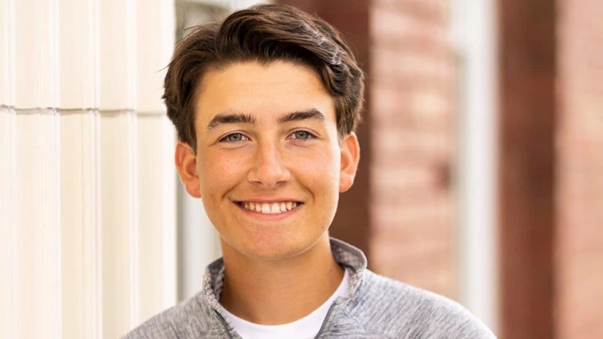 Tommy Lamberg smiling. Tommy Lamberg smiling.