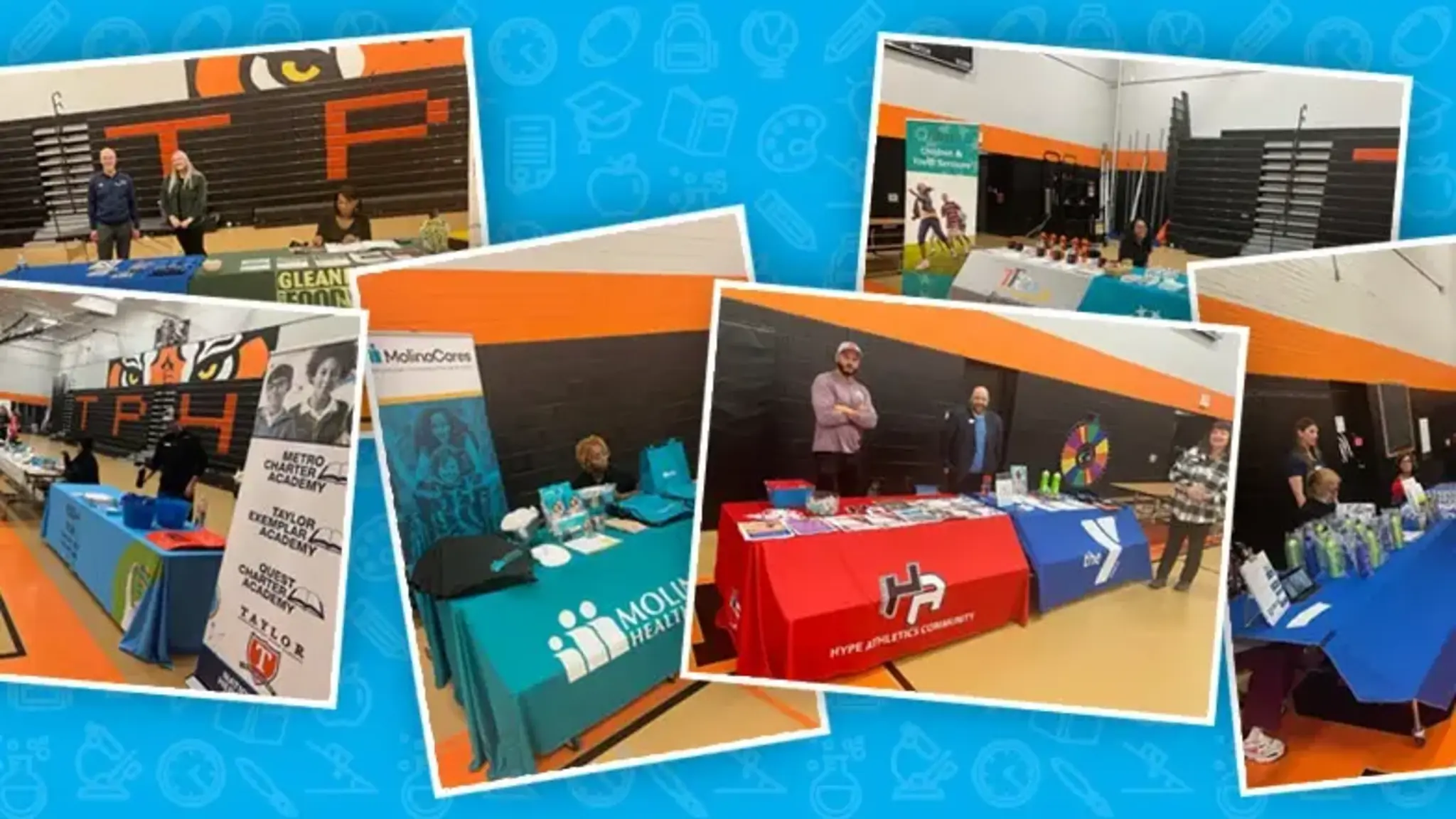 Successful First Health and Wellness Fair Provides Useful Resources for Taylor Exemplar Families
