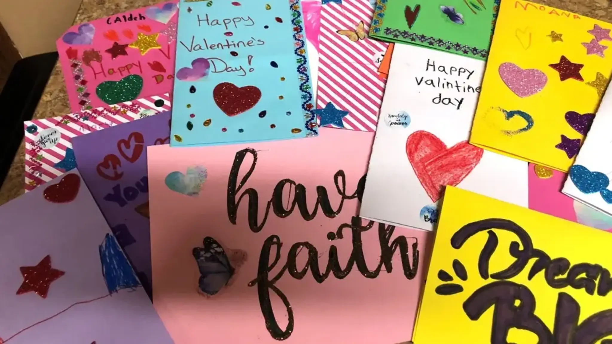 New Families Show Compassion, Create Valentines for Children’s Hospital