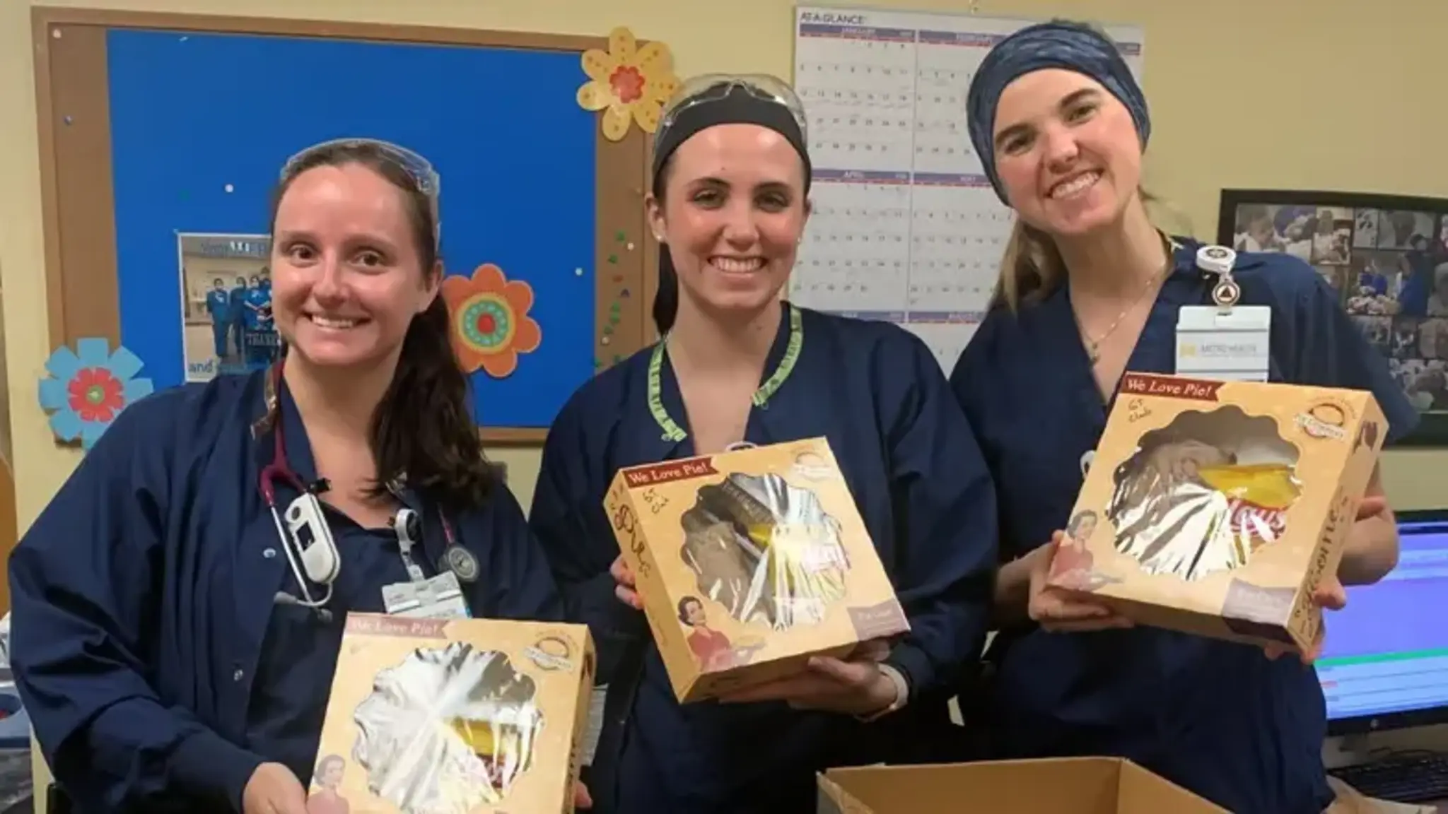 National Heritage Academies Service Center Donates 130 Meals to Hospital Staff