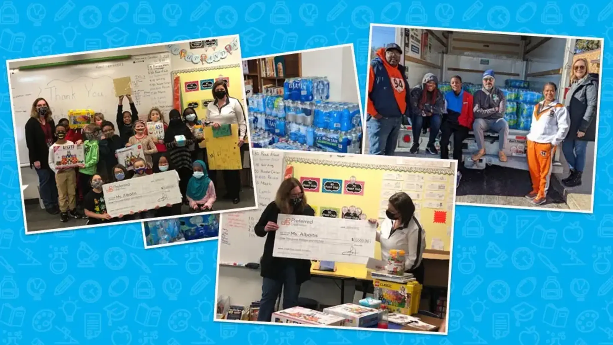 The Ridge Park Community Receives a Gift & Gets Active In Service Projects