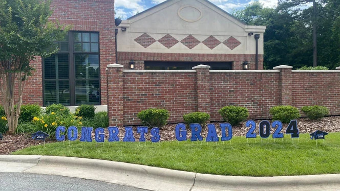 Congrats Grad 2024 yard sign