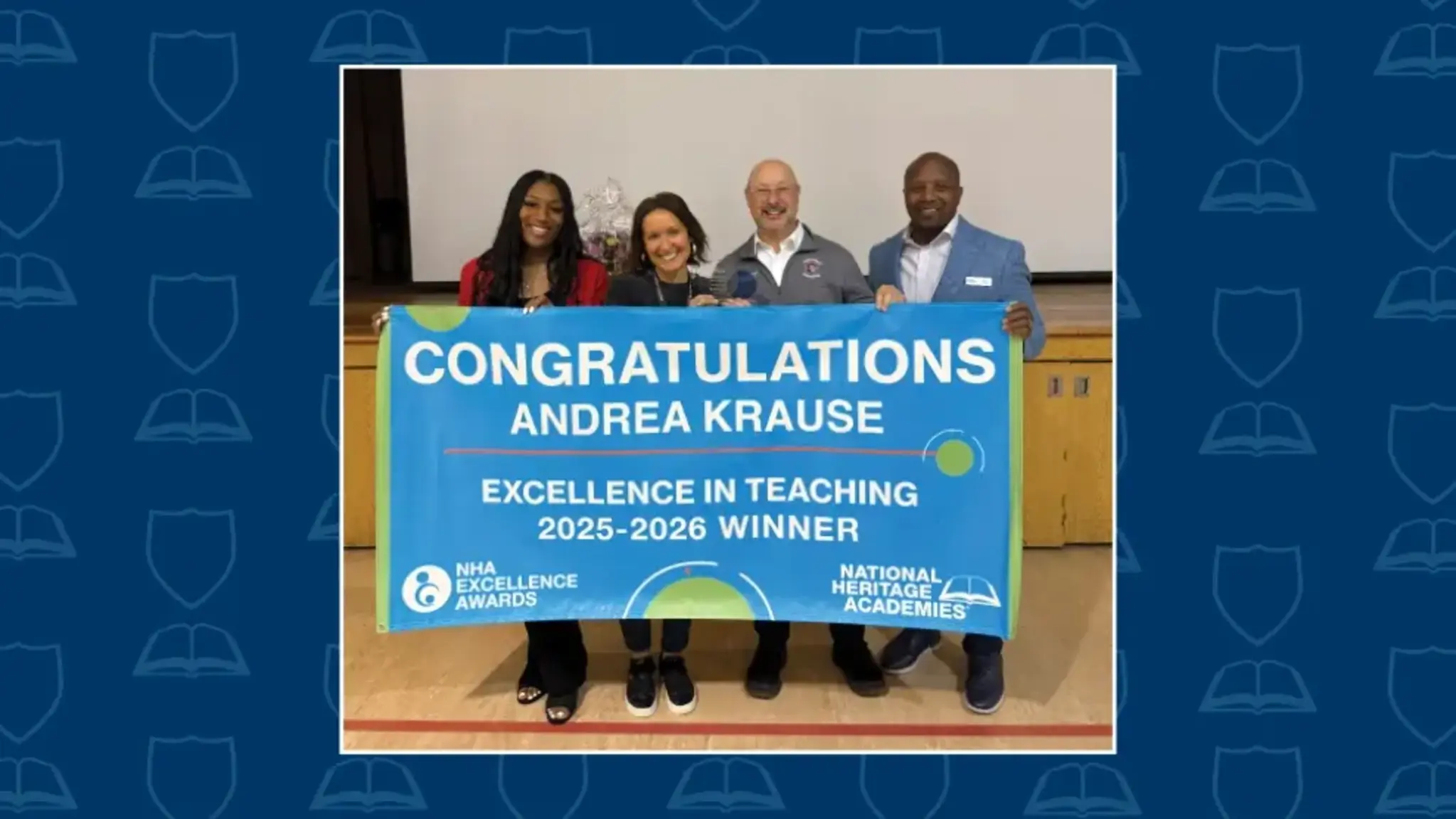 How Andrea Krause Was Surprised with NHA’s Excellence in Teaching Award