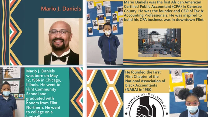 Black history collage