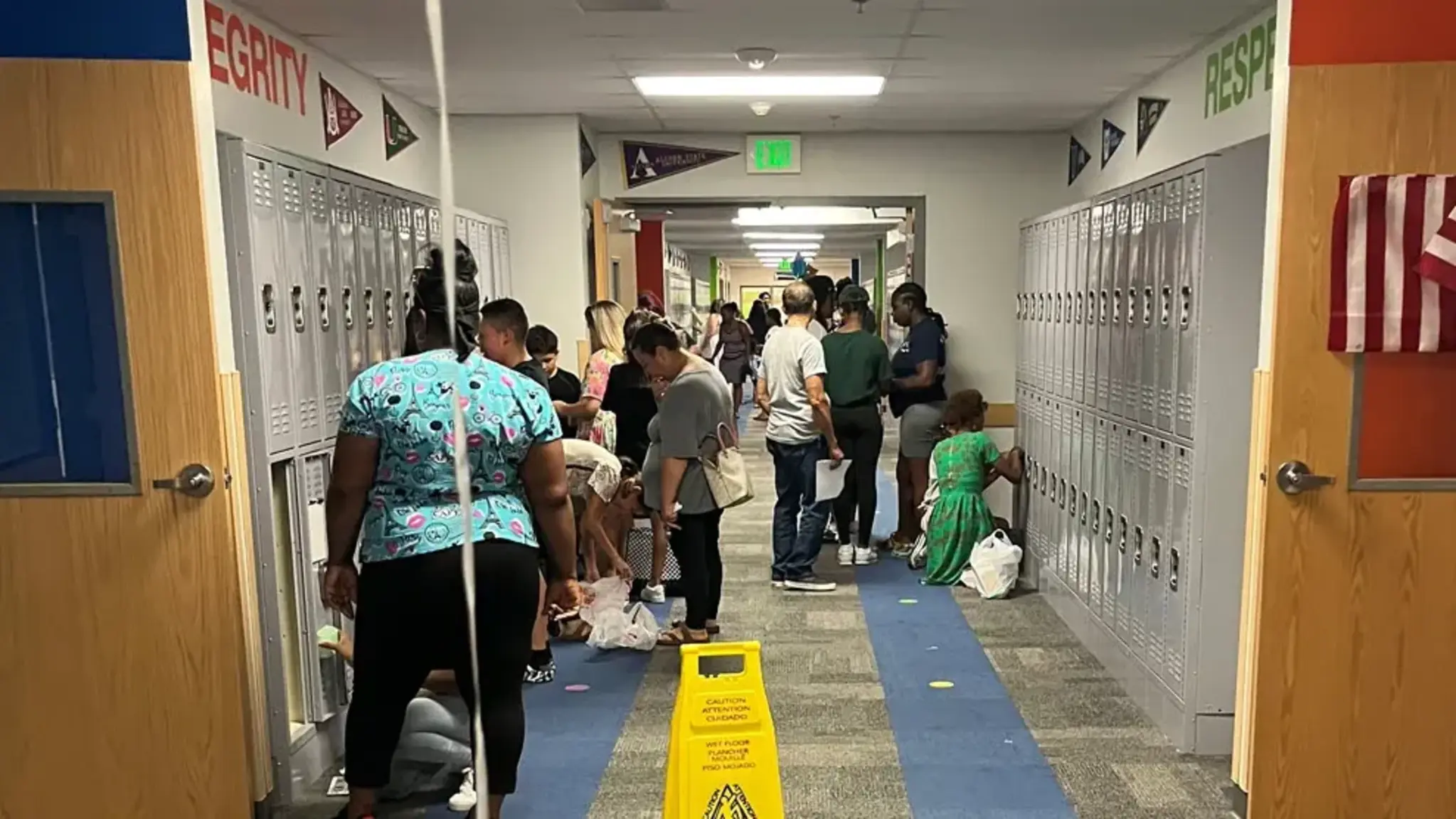 Winterville Alleviates Middle School Anxiety with Locker Party