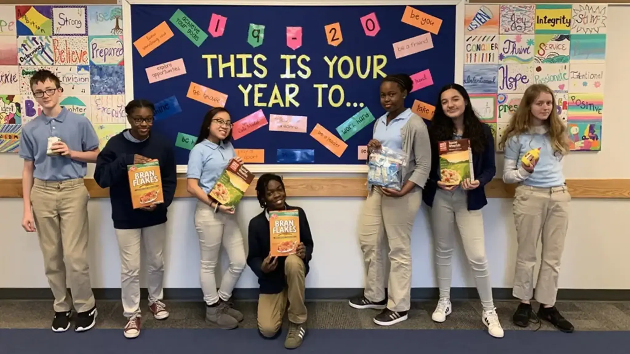 Holly Park Academy Holds Gratitude-focused Food Drive to Donate to Community