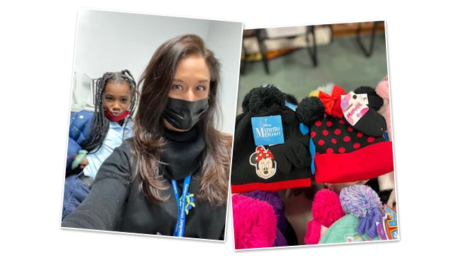 donated hats
