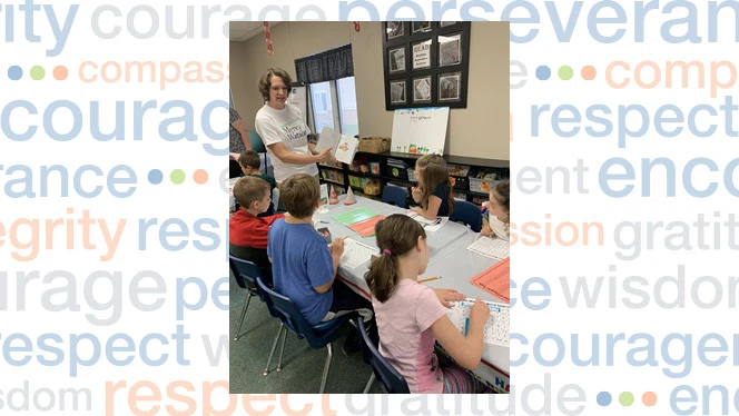 Chandler Woods teacher Aletha VanValkenburg