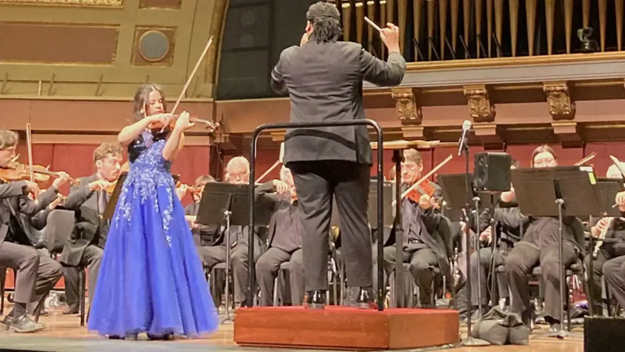 Student’s Symphony Performance Foretold by South Arbor Dean