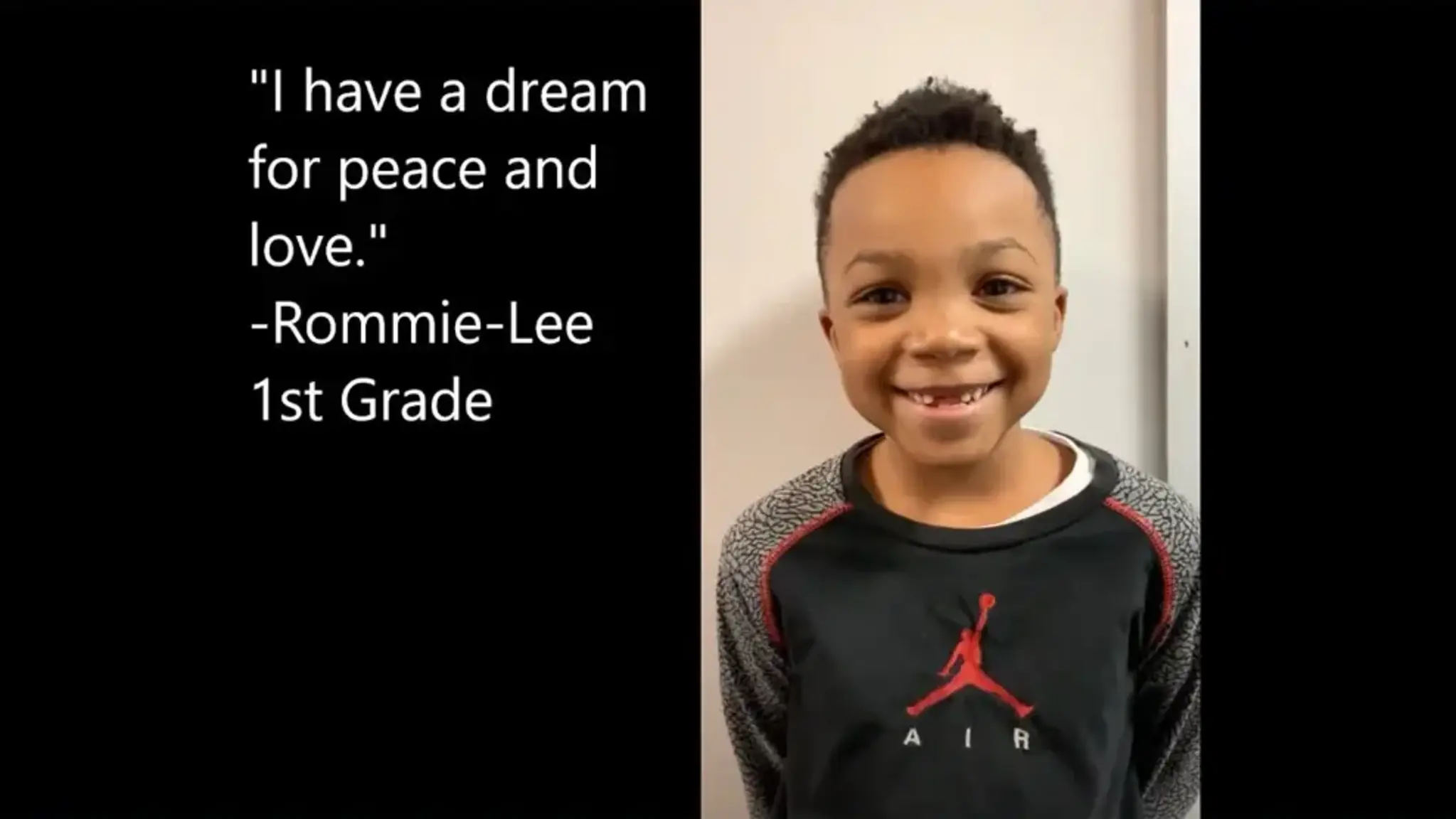 Knapp Students Share Their Dreams During Martin Luther King Jr. Assembly