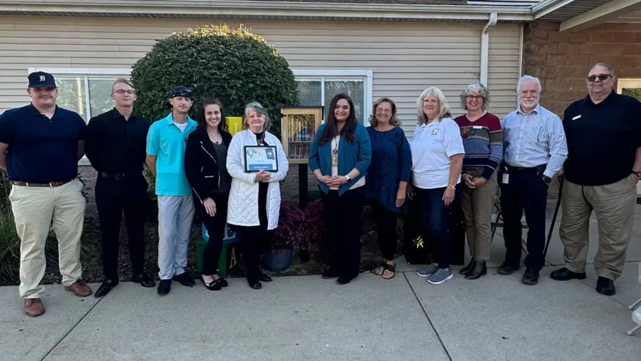 Honoring a Legacy: Taylor Exemplar Academy Dedicates Library to Jim Lakatos