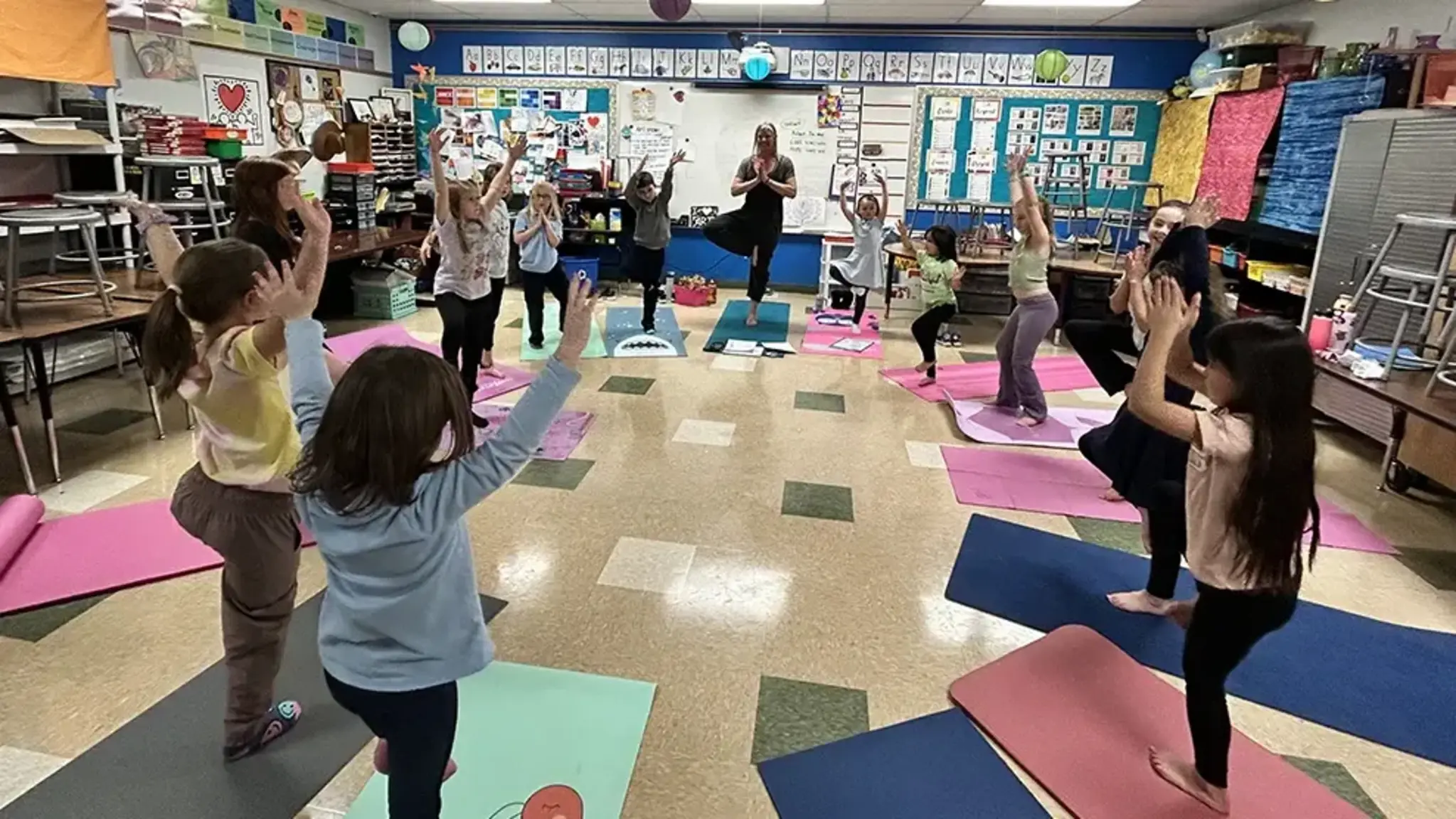 Yoga Club for Students More Than Poses and Breathing