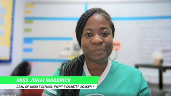 Jonai Maddrick middle school dean