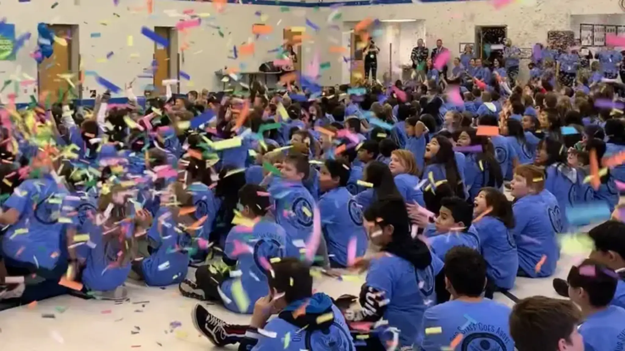 West Michigan Students Celebrate 2019 National Blue Ribbon School Designation During Assembly