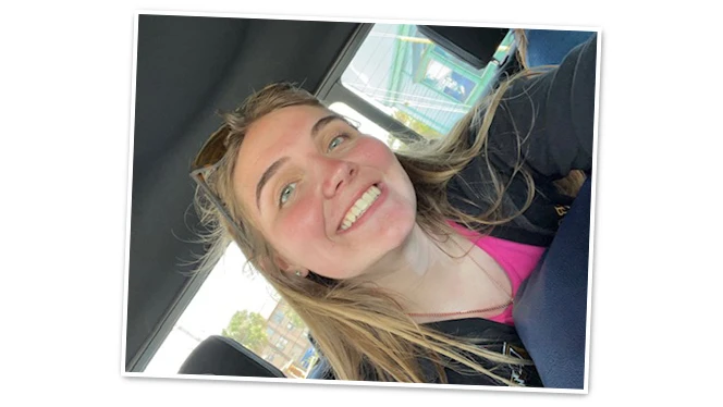 Student Delaney Vesperman
