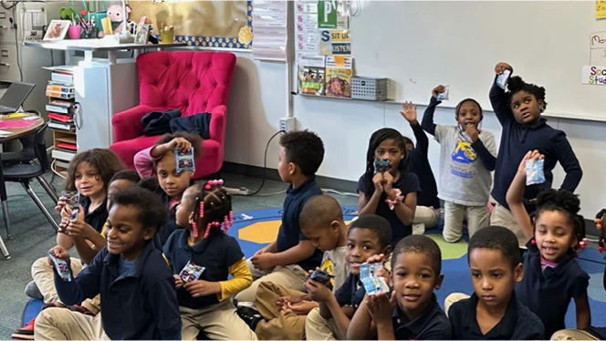 K-8 School in Kalamazoo: Paramount scholars earn Compliment Parties.