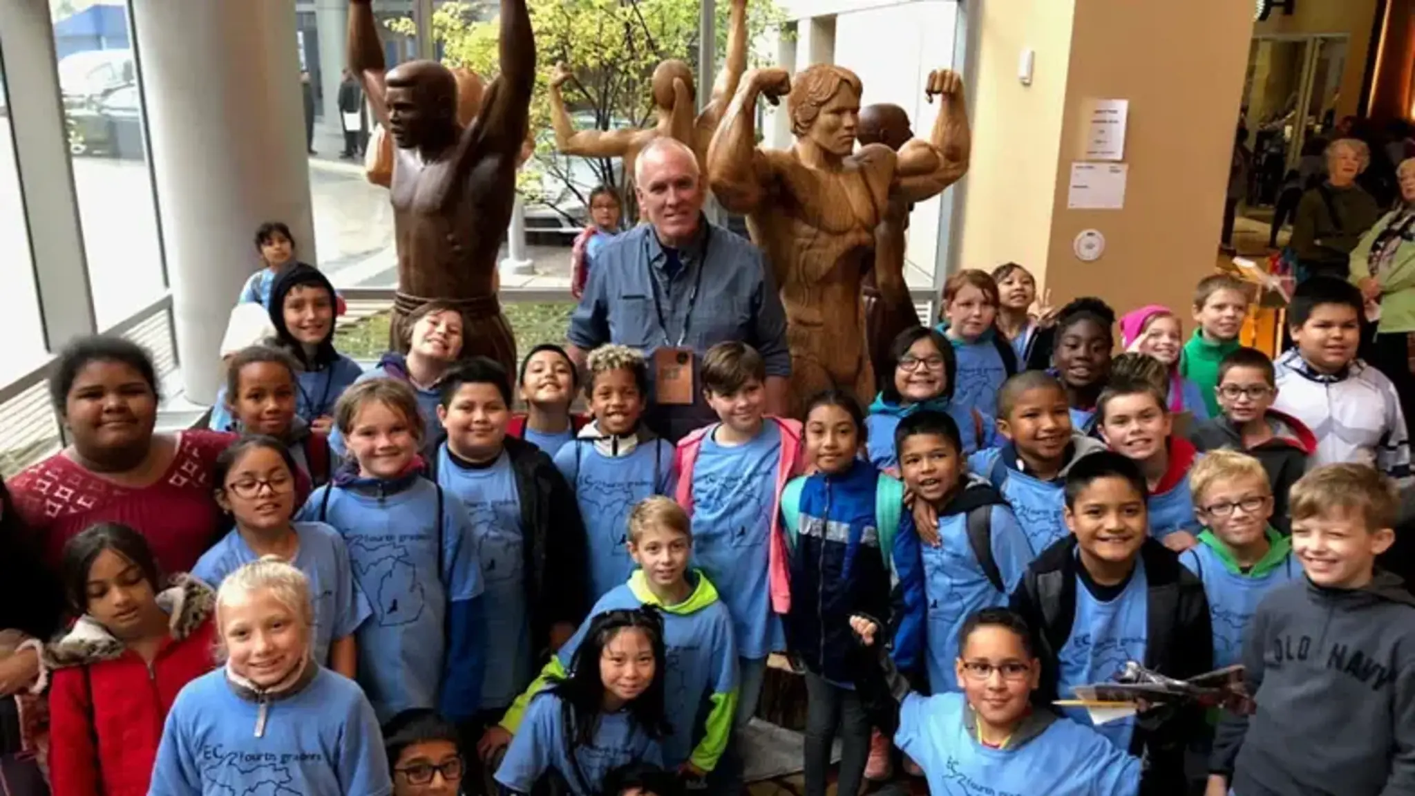 Fourth Graders Visit ArtPrize