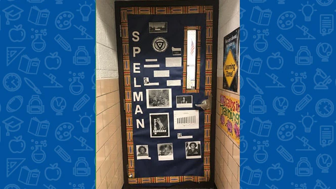 HBCU Door Decorating Contest entry
