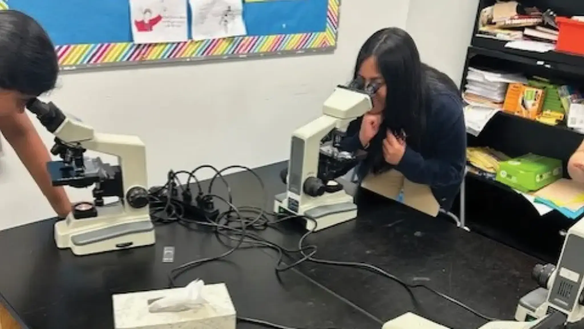 Sounds From a Middle School Science Class: ‘Oh My Gosh! That’s a Water Mite!’