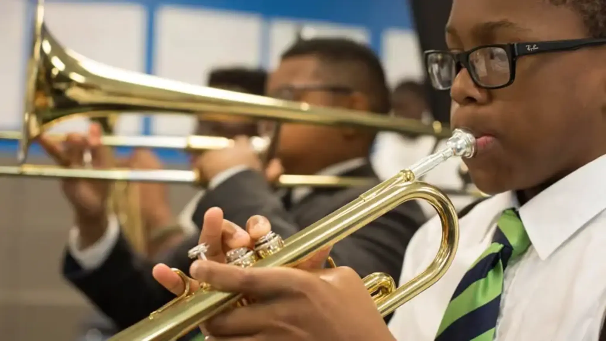 Performance Band Takes Off at Gate City Charter Academy
