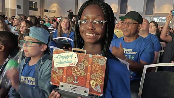 Matthew's students at Beta