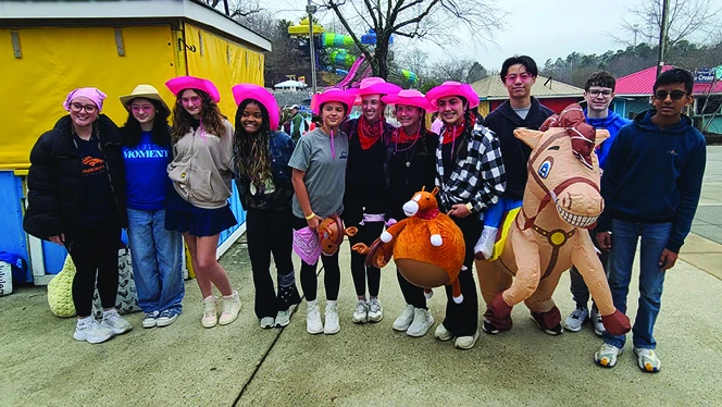 K-8 School in Summerfield: Summerfield Charter Academy students participated in the Polar Plunge.