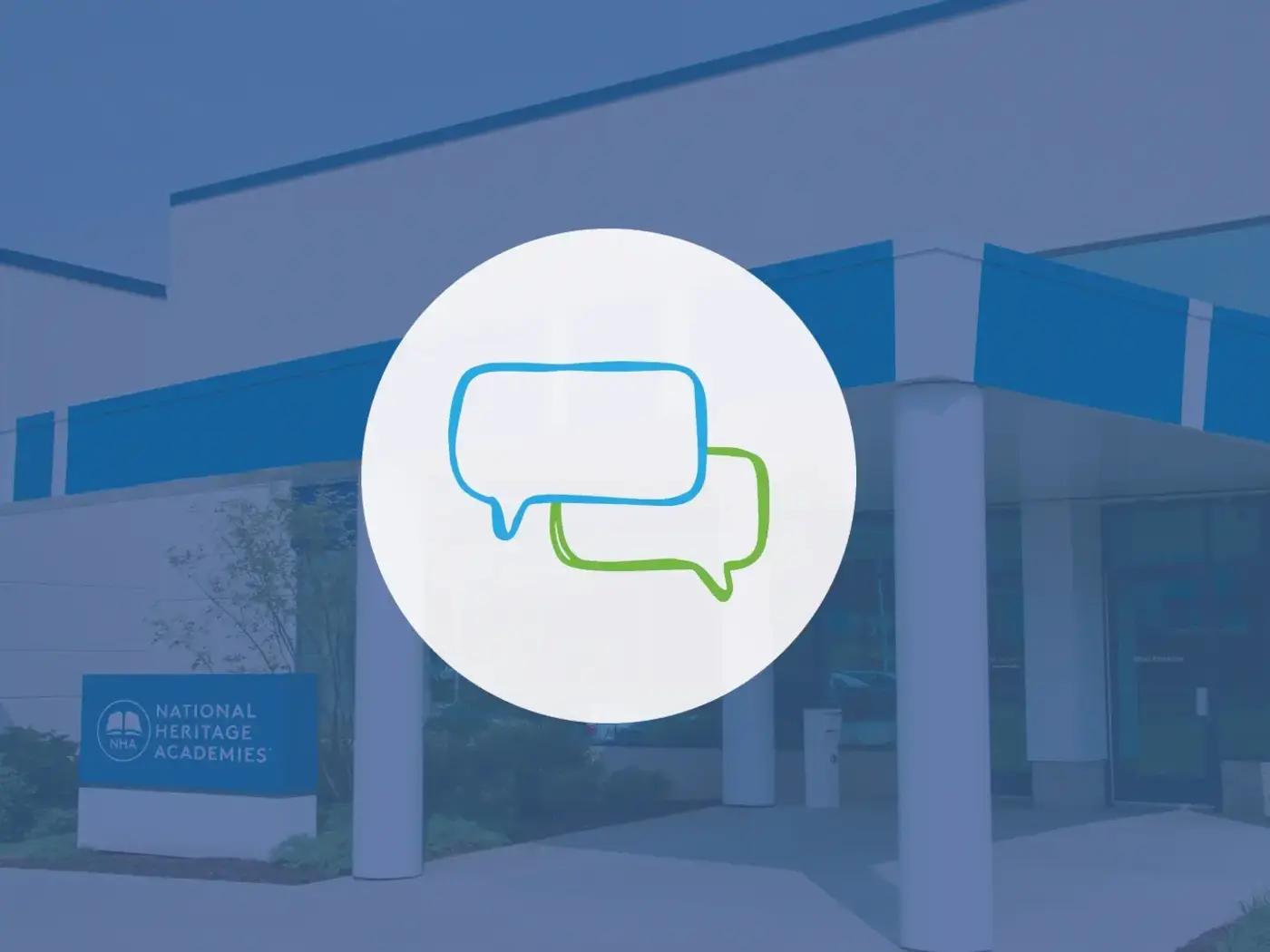 NHA Service Center with chat bubble icon.
