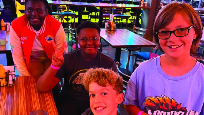 K-8 School in Ypsilanti: East Arbor scholars and parents had fun at their Middle School Mixer.