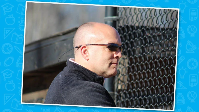 Hower wearing sunglasses.