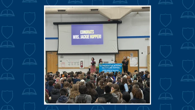 K-8 School in Commerce City: Landmark teacher wins NHA Excellence in Teaching Award for the 2025-26 school year.
