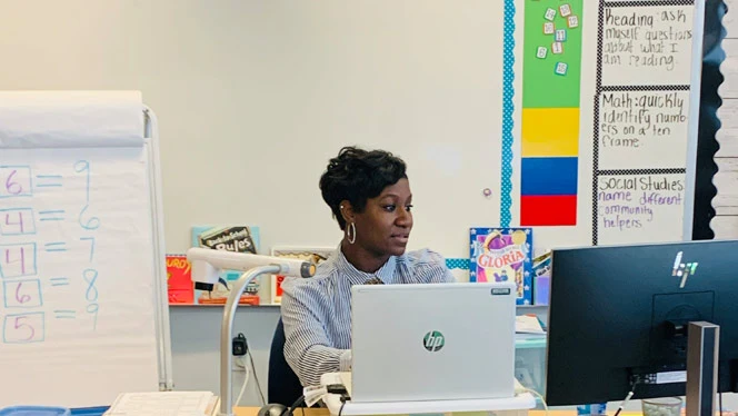 East Arbor teacher Delisia Morris
