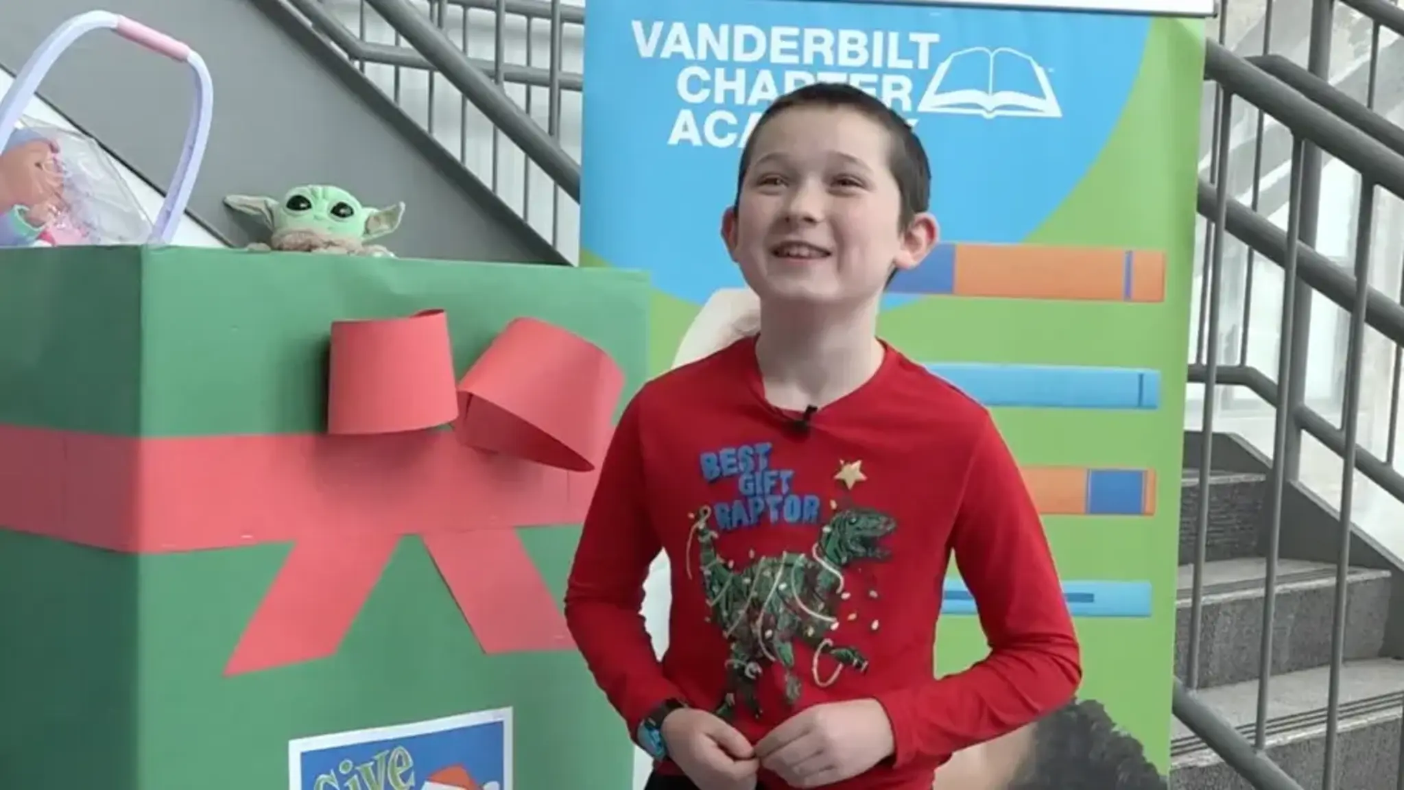 Fourth Grader Makes Sure Others Get Toys for the Holidays