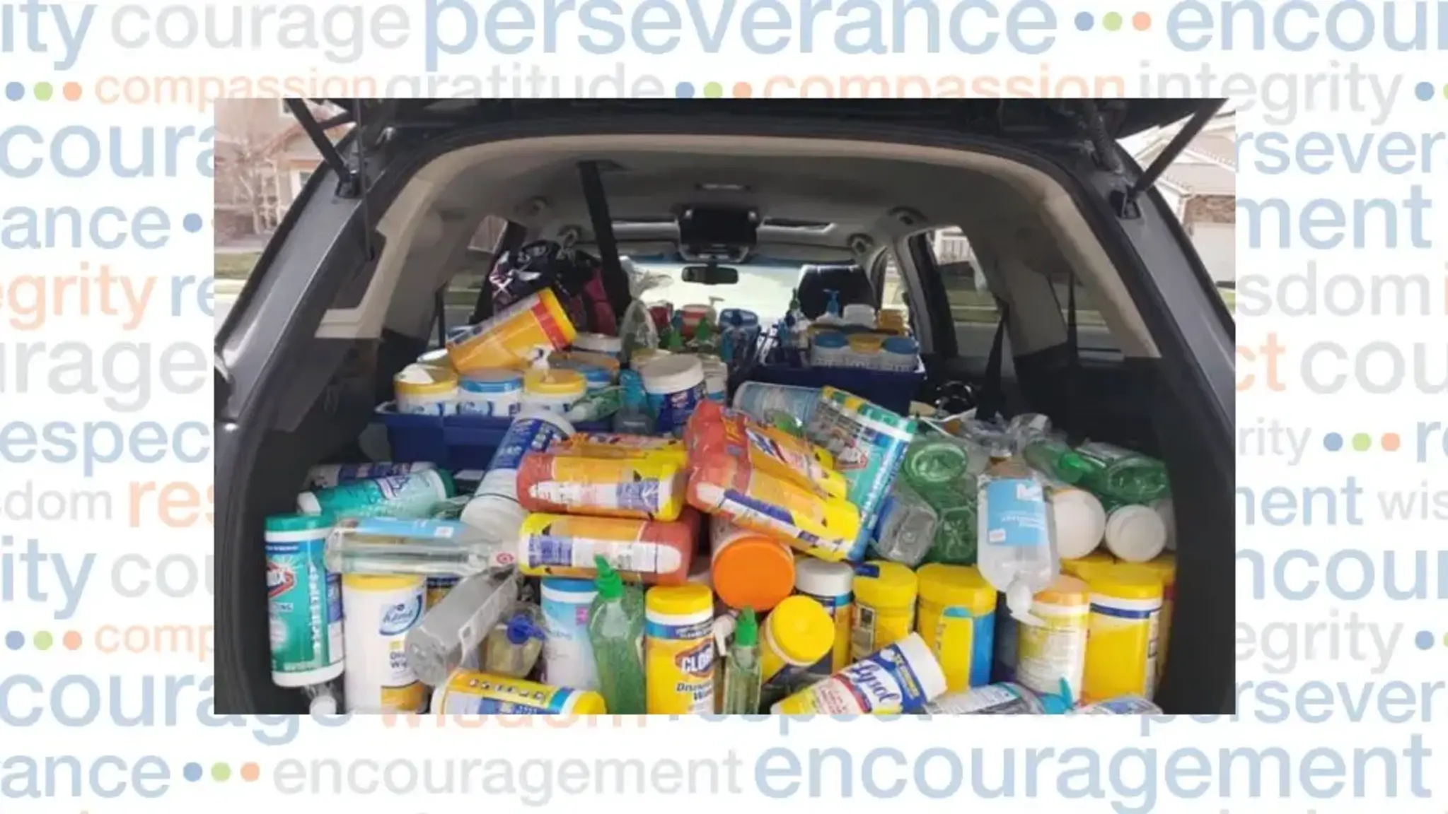 Landmark Academy Clears Classrooms to Donate Supplies to Local First Responders