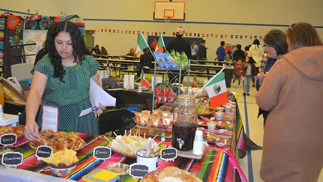K-8 School in Matthews: Matthews Charter Academy hosted their International Festival and paired it with their New Family Welcome Party.