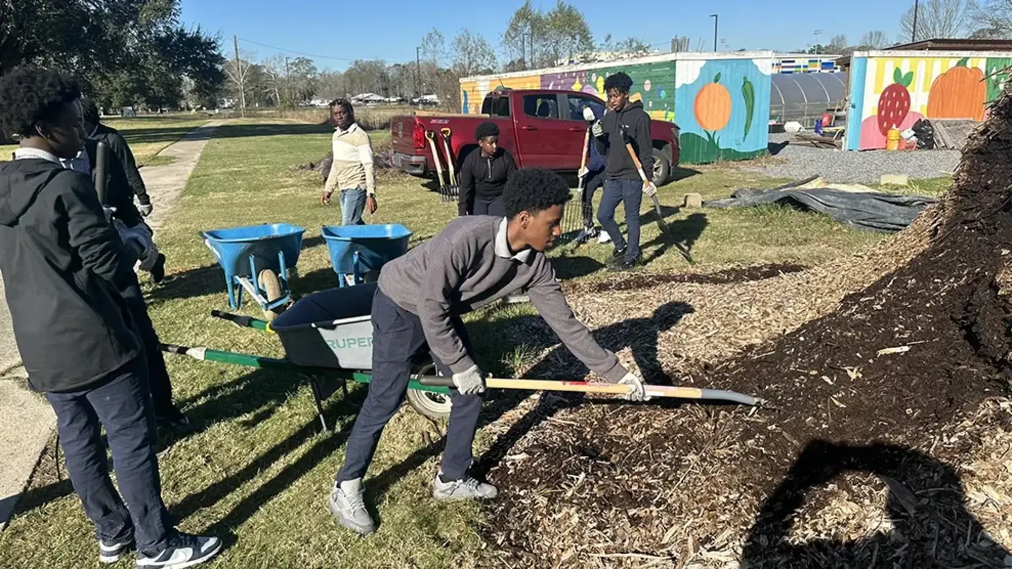 Advantage Students Celebrate MLK Weekend with Day of Service