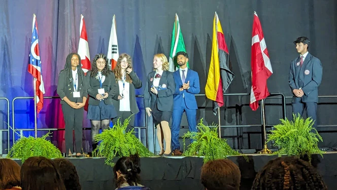 Pathway students at Ohio HOSA State Leadership Conference.