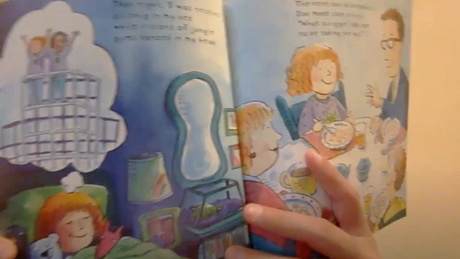 Student reading