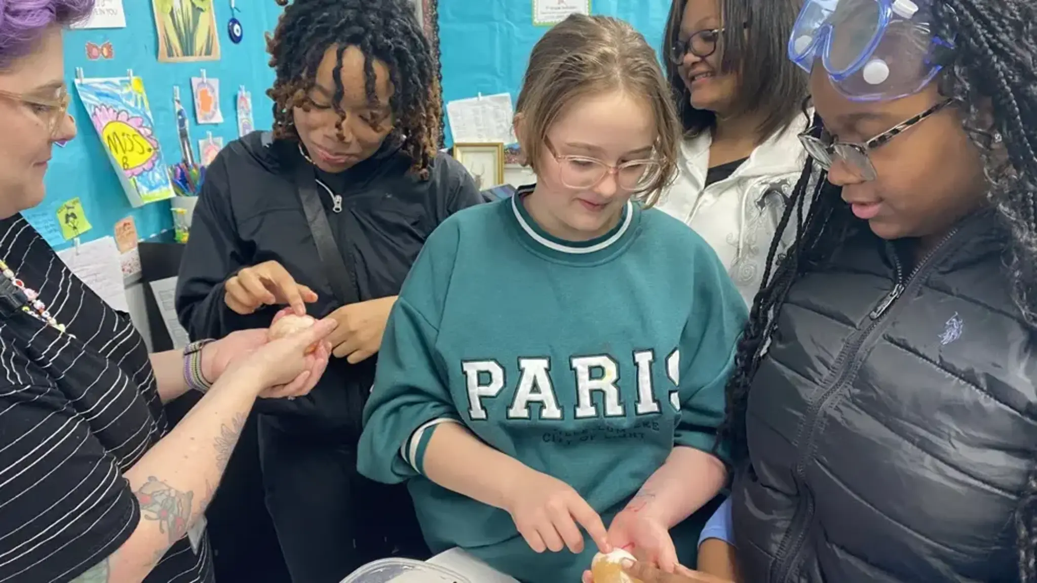 Squishy Egg Experiment Helps Solidify Lesson about Marine Pollution
