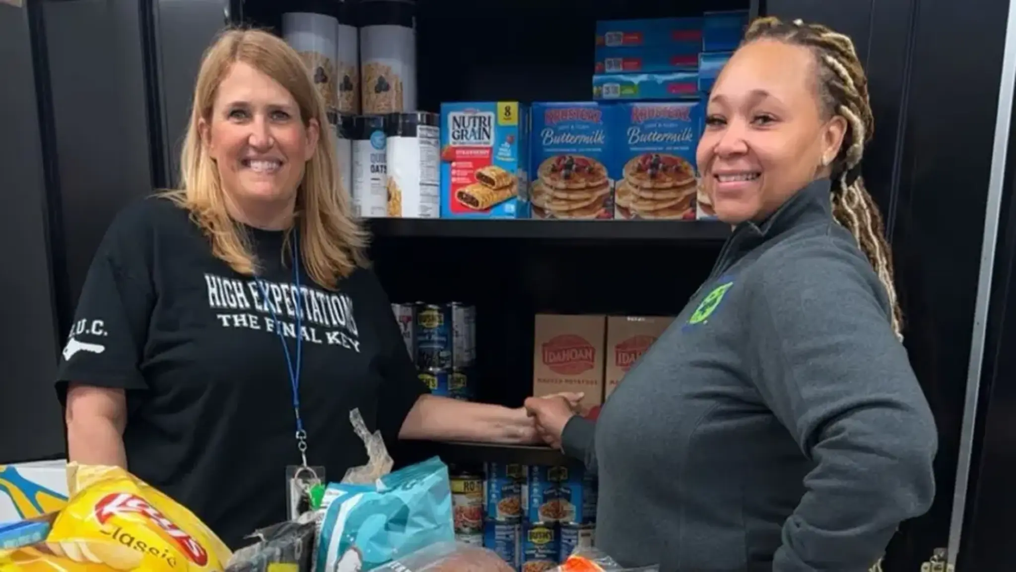 Pathway Helping Families in Need with Food Pantry