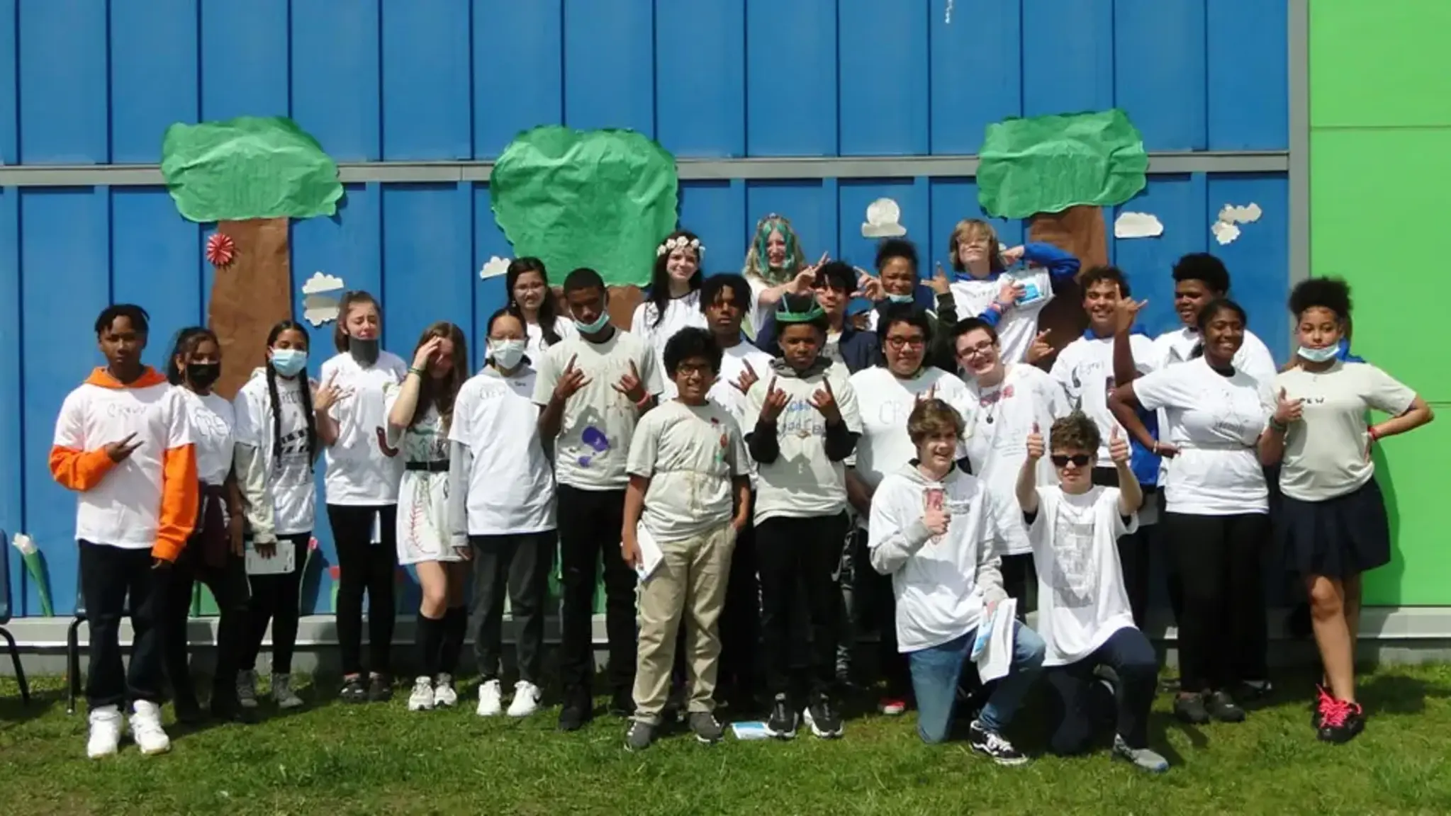 South Pointe Scholars’ Eighth Graders Perform Shakespeare in the Park
